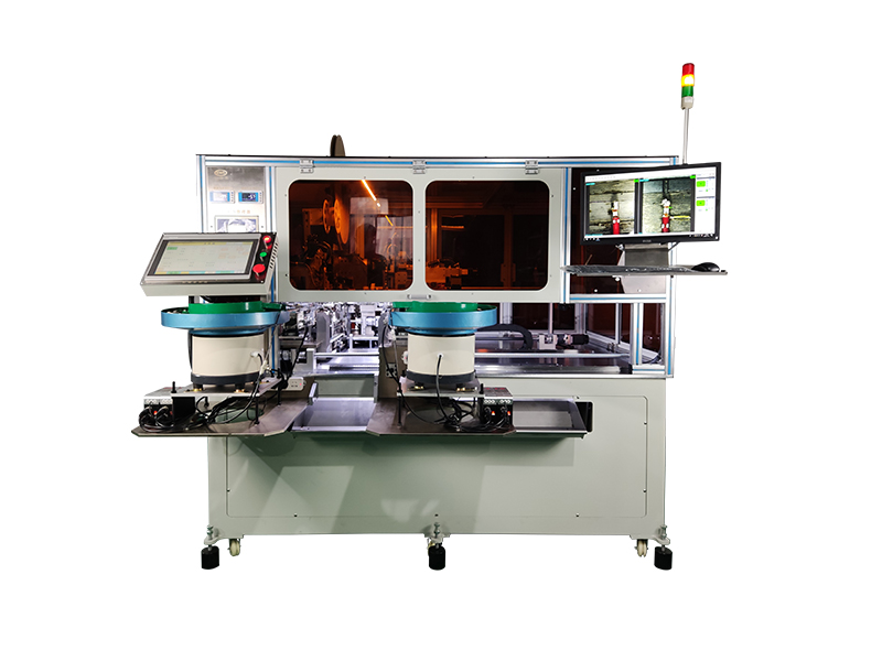 全自動雙壓雙穿(加長款)插膠殼機(jī)